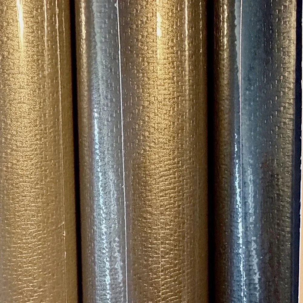Atelier Luxury Gift Wrap Set of 3 Metallic Textured Paper Rolls 75 SqFt 109-00